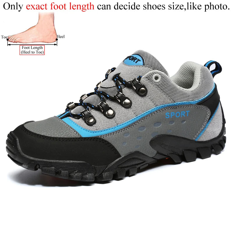 Autumn Spring Women Outdoor Leather Trekking Hiking Shoes Camping Woman Mountain Tracking Treking Sneakers Trecking