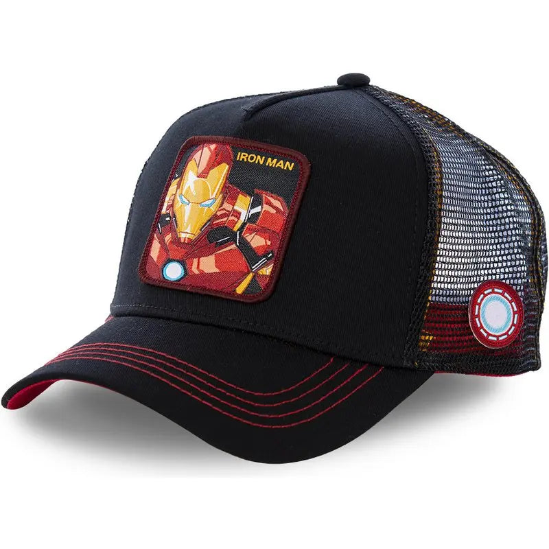 High Quality Brand Anime Cartoon Snapback Cotton Baseball Cap Men Women Hip Hop Dad Mesh Hat Trucker Hat Dropshipping