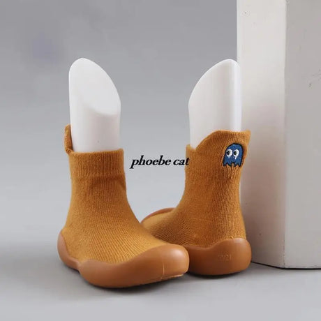 Black Cute Shoes Baby Walker Baby Boy Slippers Children Casual Shoes Toddler Boy Anti-slip Baby Sneakers Toddler Girl Shoes