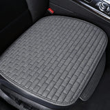 Car seat cover front/Rear Flax Seat Protect Cushion Automobile Seat Covers Mat Protect Pad Car Covers