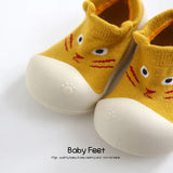 Baby sock Shoes Anti-slip Spring Cartoon animal Shoes Baby Girl baby boy Soft Rubber Sole shoes