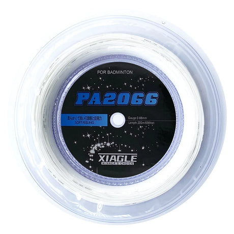 One reel,Ultra Fine 200m 0.66mm XIAGLE PA-2066 Badminton String/badminton racket string/1 reel