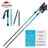 Naturehike Trekking Pole ST09 Folding Hiking Stick Ultralight Hiking Pole Collapsible Hiking Stick Climbing Stick Trekking Stick