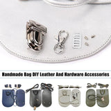 1 Set Handmade Handbag Shoulder Strap Woven Bag Set Leather Bag Bottoms With Hardware Accessories For Diy Bag Backpack