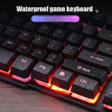 Gaming Wired Keyboard + Wireless Mouse+ Gaming Headset Deep Bass Wired Headphone with MIC for PS5/ PS4/ XBOX/ PC/ Laptop