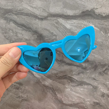 Yoovos New Fashion Sunglasses Children 2023 Vintage Boy/Girl Sunglasses Heart Plastic Glasses For Child Classic Gafas De Sol