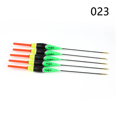 W.P.E Fishing Float 5pcs/lot 19cm-24cm 4g Barguzinsky Fir Float Vertical Buoy Float Carp Fishing Bobber Fishing Tackle Pesca