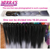 6 Bundles Jumbo Braiding Hair Extensions 24 Inch Synthetic Hair Braids for DIY Box Twist Crochet Hair Wholesale Drop Shipping