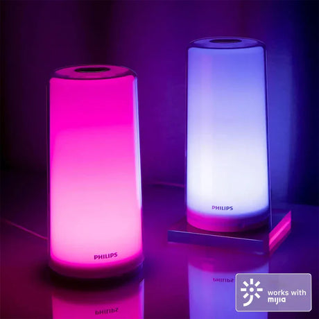 Youpin Mijia Zhirui Smart Bedside Lamp Home Atmosphere Lighting Desk Night Light Music Sync Works with Mijia Mi Home APP