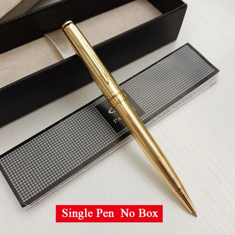 Classic Design Brand PARKER Metal Ballpoint Pen Blue Ink Business Office Signature Ballpoint Pens