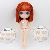 ICY DBS Blyth Doll 1/6 BJD Joint Body White Skin Special Offer On Sale Random Eyes Color 30cm TOY Girls Gift Anime