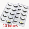 50/100 Pairs False Eyelashes Wholesale Fluffy Long Lashes Natural Makeup Tools Eye Lashes Bulk Faux Mink Lashes maquiagem