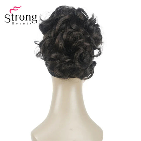 StrongBeauty Silver Short Natural Wave Ponytail Hair Extension With Claw Clip In Hairpiece COLOUR CHOICES