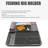 Carp Fishing Accessories Storage Box 8/27 Slots Fishing Line Box Rig Organizer Case Compartment Fishing Tackle Accessories Boxes