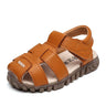 Leather Sandals Boys 2020 100% Soft Leather In Summer The New Boys And Girls Children Beach Shoes Kids Sport Sandals Princess S