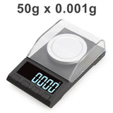 0.001g Precision Electronic Scales 100g/50g/20g Digital Weighing Gem Jewelry Diamond Scale Portable Lab Weight Milligram Scale