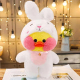 30cm Cute Lalafanfan Yellow Cafe Ducks Stuffed Soft Toy Kawaii Soothing Toys Aminal Dolls Pillow For Gril Kids Brithday Gifts