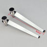 A Pair Stainless Steel Specimen Presser Holder Slides Clips for Biological Microscope Accessories Parts 5.5 cm -8.5cm