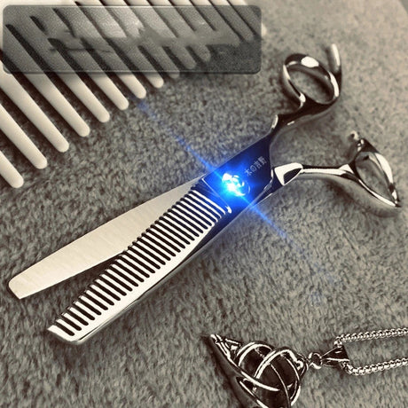 6 Professional Hair Salon Structure Scissors Set Cutting Barber Haircut Thinning Shear Scissors Hairdressing Hair Tools Scissors