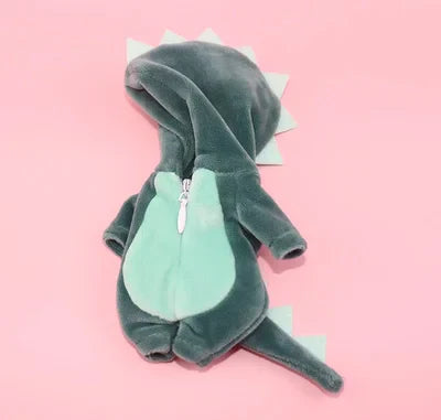 Cute Dinosaur Animal Monster Unicorn Doll Clothes Accessories Funny Angel Clothing For Ob11,Obitsu 11,Molly, Gsc,1/12 Bjd Doll