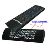 MX3 backlight Mic Voice Air Mouse Mini keyboard Russian English 5 IR Learning for Android Smart TV Box PC Remote Control