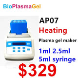 AP07 Heating plasma Gel maker PRP PPP 1ml 2.5ml 5ml Portable bio filler plasma machine