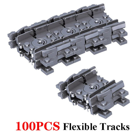 MOC City Train Track Straight Curve Soft Track Set Building Block Railway Electric Train Accessories Toys For Boys