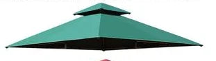 Patio umbrella canopy replacement 3mx3m square garden umbrella replacement canopy two layers fabric patio umbrella parts