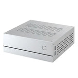 2024 B01 Mini ITX Computer for Case Chassis Aluminum/Glass Briefcase Home Theater AC-DC HTPC Computer Box Desktop PC Enclosur