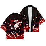 Japanese Kimono Cardigan Pants Sets Men Women Yukata Haori Traditional Kimonos Harajuku Tang suit Coaplay Costume Plus Size 6XL