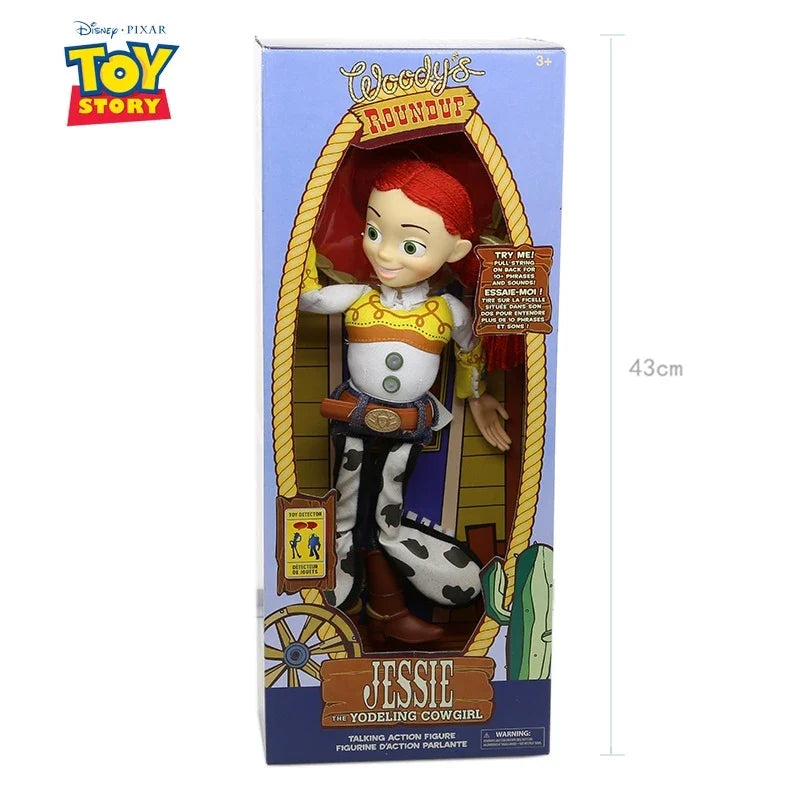 Disney Toy Story 4 Talking Woody Buzz Jessie Rex Action Figures Anime Decoration Collection Figurine toy model for children gift