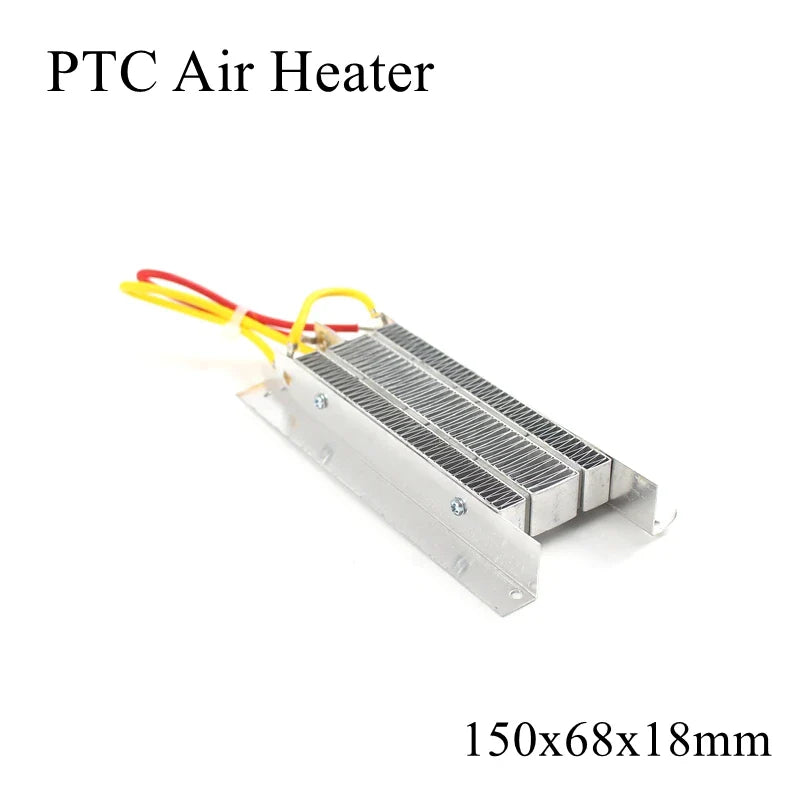 150x68x18mm 12V 24V 36V 48V 60V 400W 800W 1000W PTC Heater Ceramic Thermistor Air Heating Mini Outdoor Heater Induction Aquarium