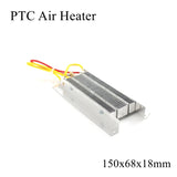 150x68x18mm 12V 24V 36V 48V 60V 400W 800W 1000W PTC Heater Ceramic Thermistor Air Heating Mini Outdoor Heater Induction Aquarium