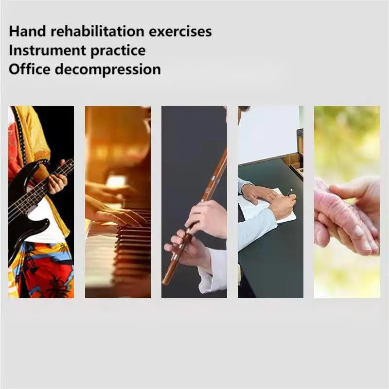 Finger Strengthener Power Training Hand Grip Exerciser Portable Wrist Tension Extend Fitness Equipment Rehabilitation Hand Tools