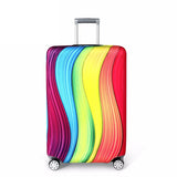 Thick Elastic Geometric Luggage Protective Cover Fashion Trolley Case For Suitcase Cover Baggage Travel Bag Cases 273