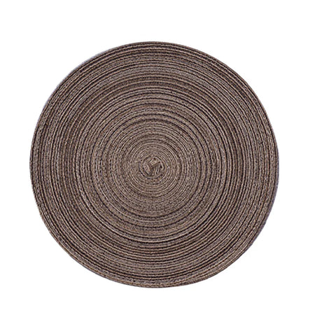 6/8 pcs Table placemats for table mat Ramie Insulation Pad Placemats Linen Non Slip Table Mats Home Decoration Pad Coaster