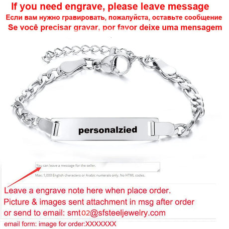 Personalize Baby Name Bracelet VIP Link