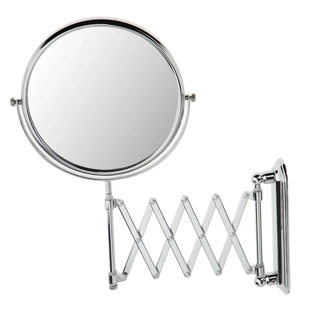 8'' Vanity Makeup Mirror Wall Mount Bathroom Shaving Mirror 3x Magnification