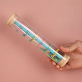 Sensory Developmental Rhythm Shaker Rain Stick Musical Toy Present for Preschooler Popular Musical Instrument