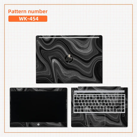 Marble Cover Laptop Sticker Skins Notebook Skin PVC Cover for HP Laptop Envy X360/Pavilion 14 15/14S dk/ 14s dq/15 da/HP 440 G6