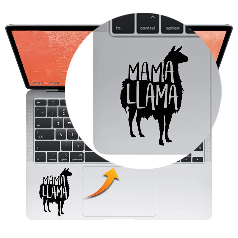 Llama Laptop Sticker for Apple Macbook Pro 16" Air 13 Retina 11 15 Inch Mac Vinyl Trackpad Skin Tablet PC Xiaomi Notebook Decal