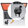 Llama Laptop Sticker for Apple Macbook Pro 16" Air 13 Retina 11 15 Inch Mac Vinyl Trackpad Skin Tablet PC Xiaomi Notebook Decal