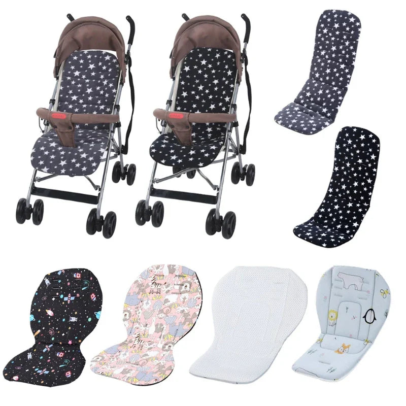 Universal Baby Stroller High Chair Seat Cushion Liner Mat Cart Mattress Mat Feeding Chair Pad Cover Protector