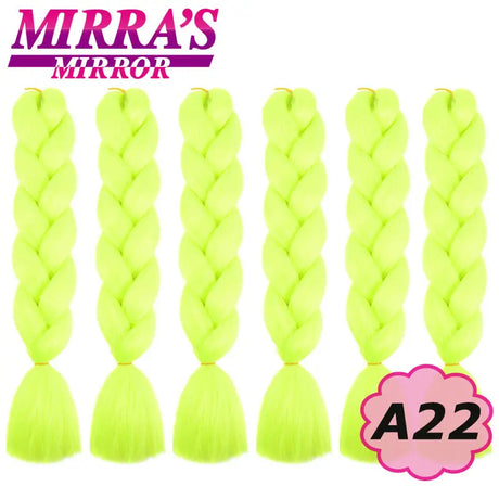 Synthetic Jumbo Braids Hair Omber Braiding Hair Extensions for Women Yaki Texture Black Blue Fake Hair Mirra’s Mirror