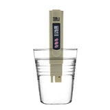 2-in-1 PPM Water TDS Meter Tester Drinking Water Quality Analyzer Monitor Filter Rapid Test Aquarium Hydroponics Pools PPM TDS-3