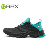 RAX  New Men's Suede Leather Waterproof Cushioning Hiking Shoes Breathable Outdoor Trekking Backpacking Travel Shoes For Men