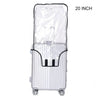 Full Transparent Luggage Protector Cover Thicken Suitcase Protector Cover PVC Suitcase Cover Rolling Luggage Cover