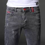 Fashion High Quality Stretch Casual Men Jeans Skinny Jeans Mens Blue Black Gray Denim Jeans Male Trouser Brand Pants