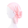 Muslim Women satin Turban Nightcap Hat Headscarves Cancer Chemo Headwear Bandanas Headwrap Caps Hijab