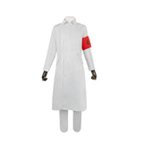 Anime Tokyo Revengers Cosplay Costume Seishu Inui Kokounoi Hajime White Trench Coat Pants Armband Uniform Party Costumes